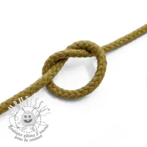 Cordon coton 5 mm golden brown