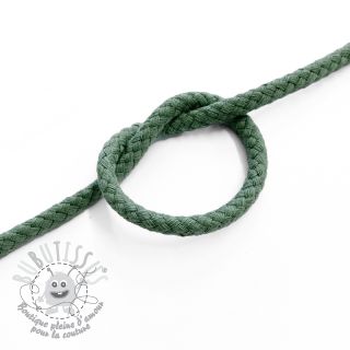 Cordon coton 5 mm old green