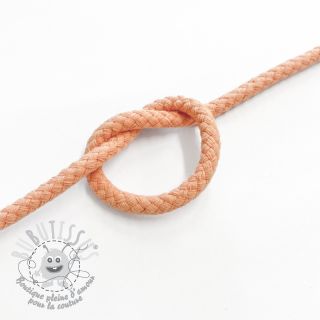 Cordon coton 5 mm peach