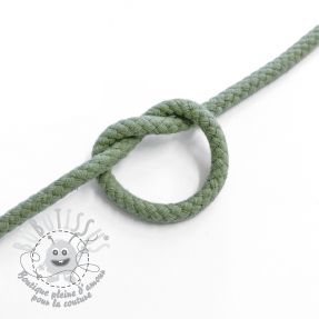 Cordon coton 5 mm dark old green