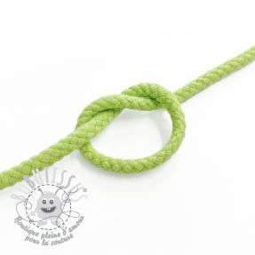 Cordon coton 5 mm light lime