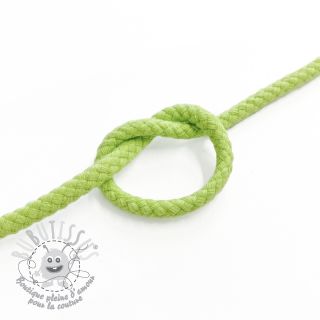 Cordon coton 5 mm light lime
