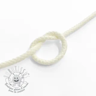 Cordon coton 5 mm off white