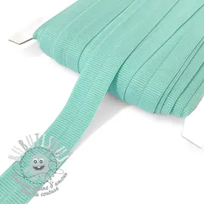 Biais élastique mat 20 mm RIB mint