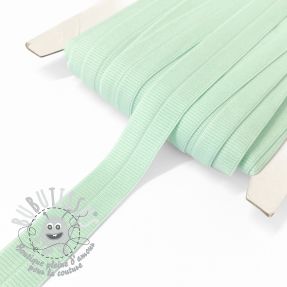 Biais élastique mat 20 mm RIB light mint