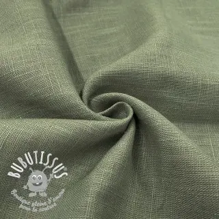 Lin lavé old green