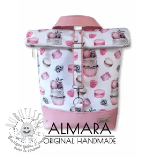 Simili cuir KARIA rose