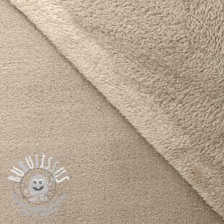 Micro-molleton beige