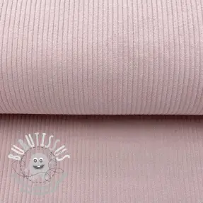 Tissu velours cotelé light lilac