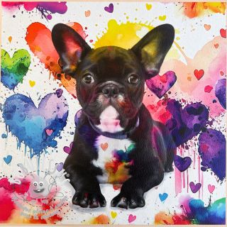 Simili cuir KARIA French Bulldog PANEL