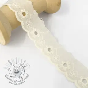 Dentelle Mini flower off white