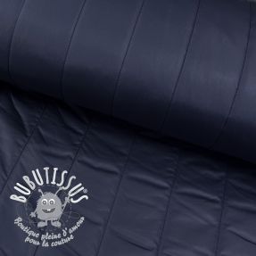 Tissu matelassé Classic navy