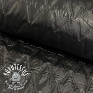 Tissu matelassé Triangle black