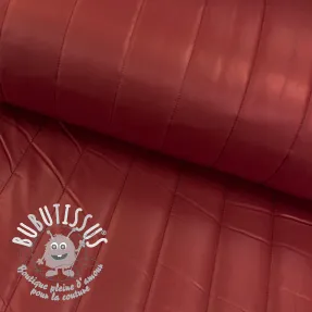 Tissu matelassé Classic terracotta