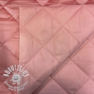 Tissu matelassé Shine old rose