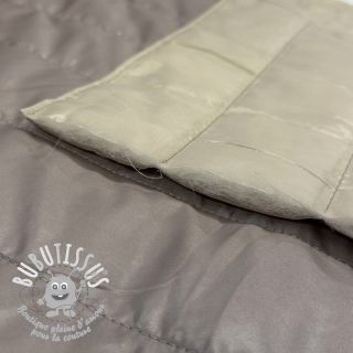 Tissu matelassé Classic beige