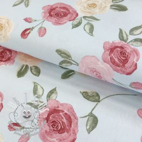 Tissu déco premium Romantic floral rose