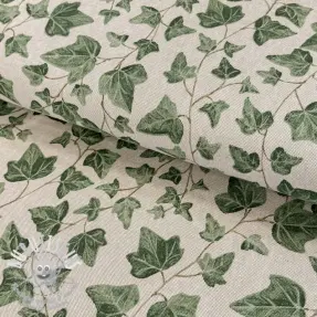 Tissu déco Linenlook Hedera watercolour
