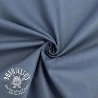 Tissu Popeline de coton jeans