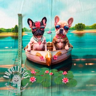 Jersey Romantic couples PANEL digital print