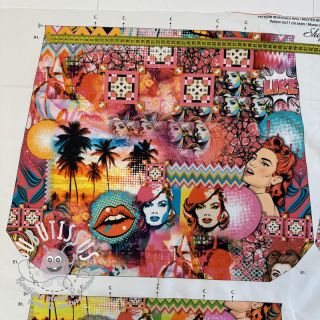 Tissu déco BAG Kiss panel