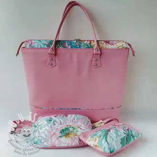 Simili cuir KARIA blush