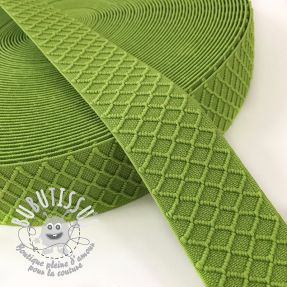 Élastique lisse 4 cm Rhombus lime 2nd class