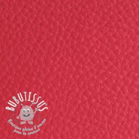 Simili cuir KARIA fuchsia