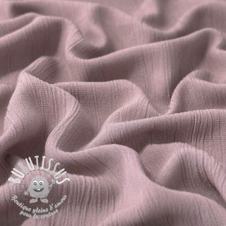 Viscose lin CRINCLE old blush