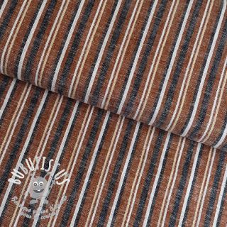 Lin YARN DYED Stripe rust