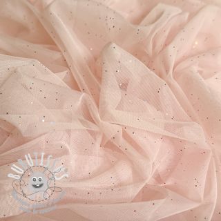 Tulle pour jupe tutu ROYAL MULTI FOIL rose