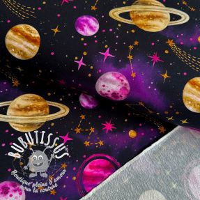 Sweat Planets and rockets design C digital print