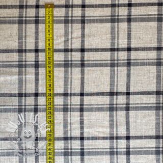 Lin VISCOSE Lira check naturals