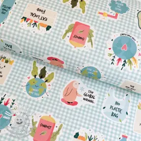 Tissu déco Eco digital print