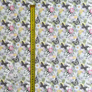 Tissu déco Genoveva butterfly lila digital print