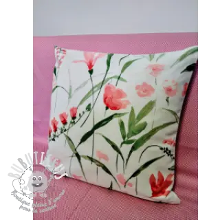 Tissu déco premium Floral Iris fresia