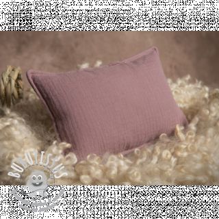 Tissu double gaze/mousseline lilac