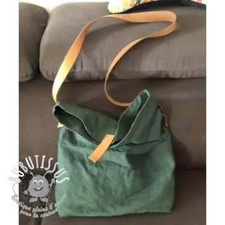 Lin lavé 170 g forest green