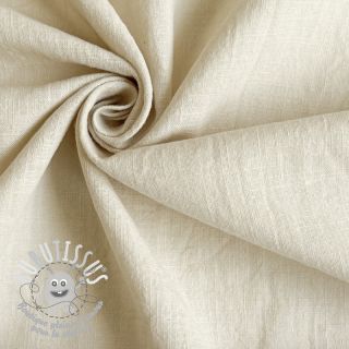 Tissu coton Lin sand