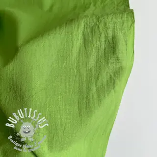 Tissu coton Lin lime