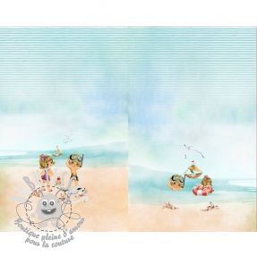 Jersey Beach time PANEL digital print 2nd class
