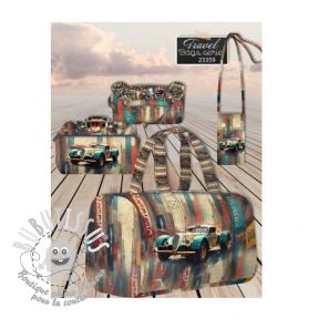 Tissu déco SHOPPER Cars PANEL
