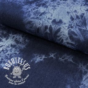 JEANS TIE DYE blue