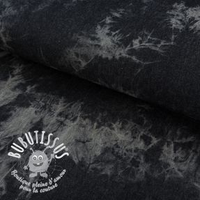 JEANS TIE DYE black