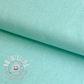 Tissu mélange lin et cotton Fishbone mint