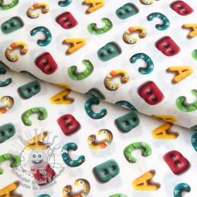 Tissu coton Dino baby design D digital print