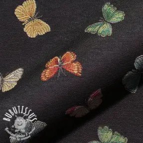 Tissu déco GOBELIN PREMIUM Happy Butterfly Mix