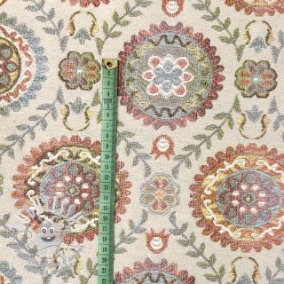 Tissu déco GOBELIN PREMIUM Indian Folk Tapestry