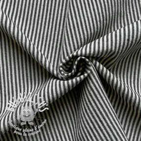 Tissu déco Simone noir