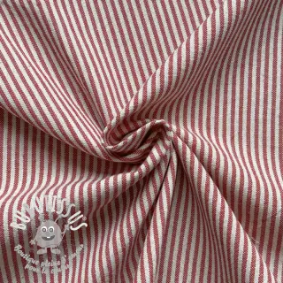 Tissu déco Simone rouge